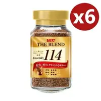 在飛比找森森購物網優惠-【UCC】114即溶咖啡x6罐組(90g/罐)