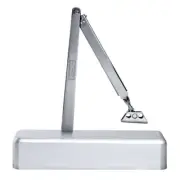 CRL Aluminum Adjustable Spring Power Size 1/2 to 4 Surface Mount Door Closer