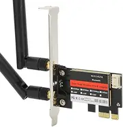 Mini Pci-e Network Card,Wireless Network Card Dual Frequency 2.4G / 5G,867Mbps Wireless Network Adapter for Bluetooth 4.0 WLAN PCi‑E 7260AC