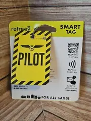 RETREEV Smart ID Bag/Luggage Tag NFC QR Code Lost luggage - PILOT