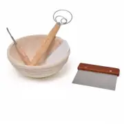 NEW BRUNSWICK BAKERS DELUXE BREAD BAKING KIT Set Lame Banneton