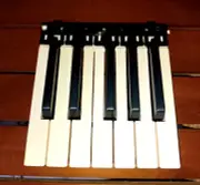 Yamaha PSR-130 Octave Key Set (7 White & 5 Black Keys)