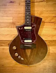 Left Handed guitar, Warling Custom electric 6-string, lightweight, prototype