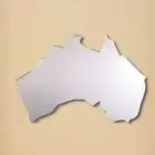 Australia Map Mirror