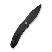 WE Knife Sine Wave Liner Lock 23069B-1 Black Titanium M390 Knife