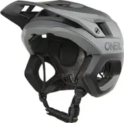 Oneal Trapper Solid Bicycle Helmet, black-grey, Size XS S for Men Black Grey