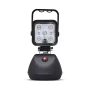 SMA 15W LED Work Light Base Strong Magnet with Stand 2000LM IP65 Waterproof 3...