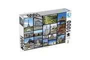1000pc Puzzle Master Paris Collage Jigsaw Puzzle Game Play Toy Kids Children 8y+