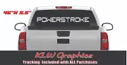 Powerstroke Decal Sticker Turbo Diesel Truck 7.3 6.7 6.0 Crew Cab Soot Super