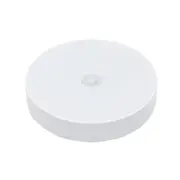 6 LEDs PIR Motion Sensor Night Light Auto On/Off for Bedroom Stairs Cabinet Wardrobe Wireless USB Rechargeable Wall Lamp - Cold White
