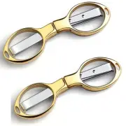 Folding scissors,TSA-Compliant and Portable,Compact enough to fit in your pur...