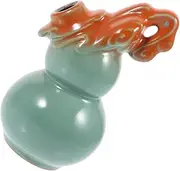 Outanaya Watering Fountain Floating Teapot Ceramic Teapot Decor for Desktop Invisible Water Flowing