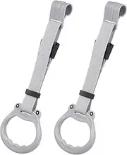 Toddmomy 2 Pcs Adjustable Pull Up Rings for Playpen Walking Assistant Handle Ergonomic Grip Soft Versatile Support for Standing Learning Accessories