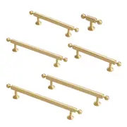 Copper Cabinet Handles 6 Sizes Modern Pulls for Wardrobe Drawer Shoe Cupboard