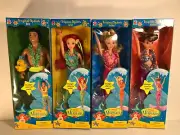 SET of 4 Disney's The Little Mermaid TROPICAL SPLASH New in Boxes Barbie