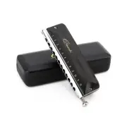 JDR Quartz Chromatic Harmonica C Key 12 Holes 48 Tones Chromonica Half Valves...