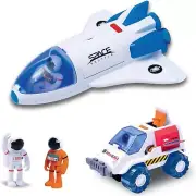 Space Playset - Toy Space Shuttle & Space Rover