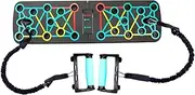 Push up Board | Push up Training Board with Color Code,Portable Workout Equipment Indoor Exerciser Floor Strength Trainer for Gym, Travel