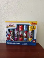 Marvel Spiderman Amazing Friends 5 Pack Jumbo Chalk Set