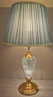Home Decor Bedside Desktop Table Lamp Metal Base Color Shade 30*55 cm