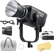 Godox LA600Bi Bi-Color COB LED Video Light with Carry Bag, 600W LED Bowens Mount Continuous Light Lamp, 2800K-6500K CCT, High 95+ CRI/TLCL, with 11 FX Effects, for Studio, Live Streaming, Black Color
