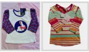 (2pcs) Size 6 to 12mths Pumpkin Patch Cotton LS Top + Sz0 Quicksilver Dress NEW