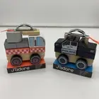 J’adore - Nature Wood Toys - Fire And Police Bundle Stackable Puzzle