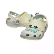 Crocs Classic Grogu 209494-2Y2 Clogs Kids Bone White Slip On Comfort Shoes FD633