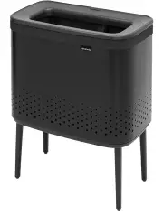 [Brabantia] Bo Laundry Bin 60L in Matt Black