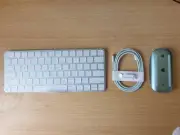 Green Apple Magic Wireless Keyboard TouchID(A2449) + Magic Mouse 2 combo