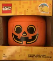 LEGO 4032 Halloween Pumpkin Large Storage Head Container
