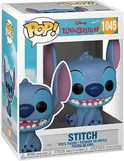 Pop Lilo and Stitch Smiling Seated Stitch Vinyl Figure