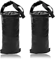 wplhb Car Trash Bag Car Trash Can Hanging Back Seat Car, Car Garbage Bag with Storage Pockets, Washable Eco-Friendly Car Garbage Can for Outdoor Traveling & Home Use (2 Pcs Black)