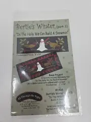 All Through the Night Bertie’s Winter “In the Holly We” part 3 Pattern Folk Art