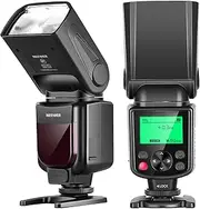 Neewer NW-670 TTL Flash with LCD Display for Canon 7D Brand II, 5D Brand II III, IV, 1300D, 1200D, 1100D, 750D, 700D, 650D, 600D, 550D, 550D, 500D, 100D, 80D, 70D 60D 60D and Other Canon DSLR Cameras