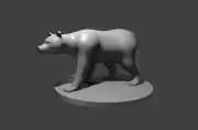 Brown Bear Mini - DND - Pathfinder - Dungeons & Dragons - RPG - Tabletop - mz425