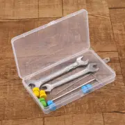 Transparent Plastic Sample Box Ornament Electronic Component Packaging Case Home