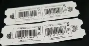 2 x Poland Spring Bottle & Nestle Bottle water Deposit Tickets