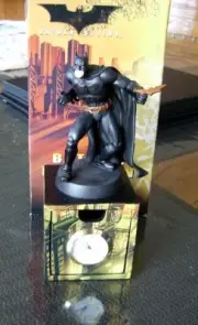 BATMAN STATUE , WITH CLOCK TOWER , AUTHENTIC, DC WARNER COLLECTABLE,