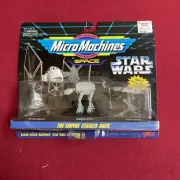 Star Wars MicroMachine Collection #2 - Tie Fighter, AT-AT, Snow Speeder - NIB