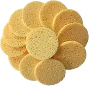 TOVINANNA Facial Sponges 50 Pcs Natural Cellulose Makeup Remover Pads Reusable Cleansing Pads for Face Gentle Cleanser