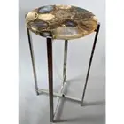 Natural Agate Stone Table Top For Home Decor Handmade Furniture