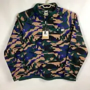 The North Face Printed Gordon Lyons 1/4 Zip Fleece Pullover Mens XXL Camo New