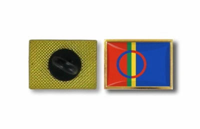 pins pin's flag national badge metal lapel hat button vest sami saami laplanders