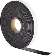 Magnetic Tape Roll with Adhesive Backing (1 Inch x 100 Feet, 1 Pack)