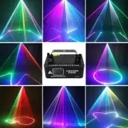 ALIEN 500Mw RGB Laser Beam Line Scanner Projector DJ Disco Stage Lighting Eff...
