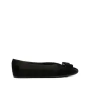 [Ferragamo] Ferragamo Vera Ballet Flats 8.5 US BLACK
