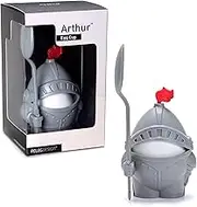 Arthur - Knight Egg Cup Holder With Spoon by Peleg Design