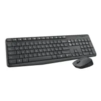 在飛比找momo購物網優惠-【Logitech 羅技】MK235 無線鍵盤滑鼠組(920