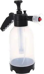 Automotive Foam Sprayer with Adjustable Nozzle High Capacity Pressurized Pump for Efficient Car Detailing Liquid Soap Sprayer for Stain Removal and Protective Cleaning